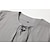 billige Linskjorte i bomull-Herre linskjorte Sommerskjorte Strandskjorte Rødbrun Svart Hvit Langermet Helfarge Krageløs utendørs Gate Klær