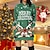 abordables Costumes de Noël-Renne Rodolphe Pull de Noël Robe de Noël Sweat Femme Spéciale Noël Noël Carnaval Mascarade Adulte Soirée Noël Vacances Polyester Robe
