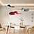 cheap Island Lights-LED Pendant Light Hat Design Fabric Metal Artistic Style Modern Style Office Shops Stylish Painted Finishes Artistic LED 110-240V