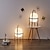 abordables lampadaire led-Lampe de Table Lampes ambiantes Moderne contemporain Pour Salle de séjour / Chambre à coucher 110-120V / 220-240V Noyer / Café