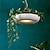 cheap Island Lights-Air Flower Pot Chandelier Creative Potted Plants Ceiling Pendant Light for Kitchen Island Restaurant Cafe Bar Clothing Store Decoration Hang Light E27 Home