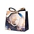 cheap Event &amp; Party Supplies-30pcs Royal Blue Paper Bag Marble Pattern Tote Ribbon Gift Bag Tote Bag Clothing Bag