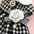 preiswerte Kleider-Hund Katze Kleid Mode Niedlich Winter Weich Waschbar Bequem Outdoor Party Hundebekleidung for Bichon Frise Pudel Zwergspitz Baby Haustier Papillon