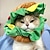 levne Oblečky pro psy-1ks teplý a vtipný hamburgerový kostým pro psy a kočky, ideální pro halloween a cosplay