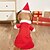 baratos Fantasia de Animais de Estimação-Cachorros Gatos Fantasia de Natal Roupa de Natal Moda Estilo bonito Inverno Macio Lavável Confortável Natal Ao ar livre Casual / Diário Bichon Frise Poodle Pomerânia Animais de Pequeno Porte Borboleta