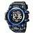 tanie Zegarki elektroniczne-Skmei zegarki z podświetleniem męskie wielofunkcyjne cyfrowe odliczanie sportowe casual stoper 5bar wodoodporny zegarek na rękę