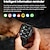 billige Smartwatches-696 DK66 Smart Watch 1.95 inch Smartur Bluetooth Temperaturovervågning Skridtæller Samtalepåmindelse Kompatibel med Android iOS Dame Herre Handsfree opkald Beskedpåmindelse Kamerakontrol IP 67 42mm