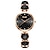 abordables Relojes de Cuarzo-Mujer Relojes de cuarzo minimalista Reloj Casual Reloj de Muñeca IMPERMEABLE Decoración Acero Inoxidable Reloj