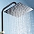 cheap Rain Shower-Rainfall Shower Head, Contemporary Luxury Rain Shower in Painted Finishes