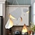 billiga Hängande-led taklampa 1/3/6/13 huvud flygande vikt papper konst järn upphängningsljus kafé matsal restaurang hotellbar hängande belysning 110-240v
