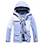 ieftine îmbrăcăminte exterioară activă pentru femei-Bărbați Pentru femei Geacă de Schi În aer liber Iarnă Termic cald Rezistent la Vânt Respirabil Veste Jachete Iarnă pentru Schiat Camping / Drumeții Snowboarding Schi
