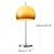 billiga sänglampa-led svamp bordslampa från mitten av århundradet modernt ljus för sovrum, ljus led bredvid lampa för kontor, modern vardagsrumsinredning 110-240v