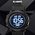 זול שעונים דיגיטלים-SKMEI גברים שעון דיגיטלי ספורטיבי אופנתי שעונים יום יומיים שעון יד זורח שעון עצר Alarm Clock ספירה לאחור TPU שעון