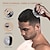 baratos Depilação e Remoção de Pelos-Máquina de cortar cabelo para homens, para corte de cabelo, display led, sem fio, recarregável, aparador de cabelo, kit de preparação para corte de corpo de metal, barbeador de barba, barbearia