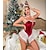 サンタクロース Mrs.Claus ファンシークリスマスドレス セクシーなクリスマスコスチューム 女性用 クリスマス コスプレ衣装 成人 クリスマス マスカレード クリスマス・イブ クリスマス パーティー ドレス お買い得  セクシーなランジェリーとナイトウェア-サンタクロース Mrs.Claus ファンシークリスマスドレス セクシーなクリスマスコスチューム 女性用 クリスマス コスプレ衣装 成人 クリスマス マスカレード クリスマス・イブ クリスマス パーティー ドレス