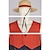 זול תחפושות אנימה-קיבל השראה מ One Piece קוף ד &#039;לופי אנימה תחפושות קוספליי יַפָּנִית האלווין (ליל כל הקדושים) חליפות קוספליי אפוד מכנסיים כובע עבור בגדי ריקוד גברים בגדי ריקוד נשים