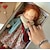Χαμηλού Κόστους σκηνικά φωτοθάλαμου-βαμβακερό σώμα κούκλα Waldorf καλλιτέχνης χειροποίητο μίνι φόρεμα κούκλα diy (δεν περιλαμβάνεται το αξεσουάρ αρκουδάκι)