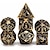 cheap Games &amp; Accessories-Cthulhu Metal Hollow out Dragon Dice DND Dragon and Dungeon Running Group Board Game Multi sided Numbers