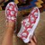 abordables Zapatillas de mujer-Mujer Zapatillas de deporte Tallas Grandes Fiesta Verano Invierno Tacón Plano Dedo redondo Casual Confort Zapatos de Paseo Tela Cordones Rojo