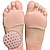 baratos Saúde dos pés-1 par de sapatos femininos de salto alto com almofadas no antepé – palmilha de gel de silicone para bolhas &amp; alívio da dor – tecido alveolar para maior conforto