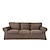 preiswerte IKEA Abdeckungen-Ektorp-Sofabezug für 3 Sitze, Ektorp-Couchbezug mit 3 Kissenbezügen und 3 Rückenlehnenbezügen, waschbarer Ektorp-Schonbezug für Möbel