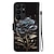 billige Samsung-etui-telefon Etui Til Samsung Galaxy S24 S23 S22 S21 S20 Ultra Plus FE A54 A34 A14 A53 A33 A23 A13 Tegnebogskortetui Med stativ Magnetisk med håndledsstrop TPU PU Læder
