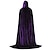cheap Movie &amp; TV Theme Costumes-Hocus Pocus Witch Mary Sarah Cloak Masquerade Men&#039;s Women&#039;s Boys Movie Cosplay Cosplay Costume Party Red Purple Green Cloak Masquerade Polyester