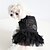 abordables Vestidos-Perros Gatos Vestidos Moda Fiesta Invierno Suave Lavable Cómodo Exterior Cumpleaños Ropa para perros for Bichón Frisé Caniche Pomerania Animal doméstico del bebé Mariposa