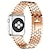 billige Apple Watch-bånd-Kompatibel med Apple Watch urrem 38mm 40mm 41mm 42mm 44mm 45mm 49mm Glitter Kvinder Mænd Legering Udskiftning af urrem til iwatch Ultra 2 Series 9 8 7 SE 6 5 4 3 2 1