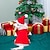 billiga Djurkostym-Hund Katt Dräkter / Kostymer Julkostym Juloutfit Mode party Vinter Andningsfunktion Mjuk Tvättbar Bekväm Jul Jul Utomhus Ledigt / vardag Bichon Frisé Pommeran valpen eller det lilla husdjuret Fjäril