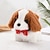 cheap Dolls-Simulated Electric Dog Plush Electric Dog Can Walk Bark Nod And Wag Its Tail Children&#039;s Toy Dog Stall