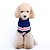 preiswerte Hundekleidung-Haustierpullover mit horizontalem Streifenmuster, gestrickt, süß, weich und warm
