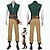 cheap Movie &amp; TV Theme Costumes-Tangled Flynn Rider Costume Adult Mens Halloween Costume Prince Costume Viking Medieval LARP Outfits Party Masquerade