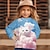 cheap Girl&#039;s 3D Hoodies&amp;Sweatshirts-Girls&#039; 3D Cat Sweatshirt Pullover Pink Long Sleeve 3D Print Fall Winter Fashion Streetwear Adorable Polyester Kids 3-12 Years Crew Neck Outdoor Casual Daily Regular Fit