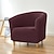 cheap Armchair Cover &amp; Armless Chair Cover-Club Chair Slipcover Stretch Armchair Cover Sofa Cover Couch Furniture Protector for Living Room Jacquard Spandex Couch Covers