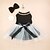 preiswerte Kleider-Hund Katze Kleid Mode Niedlich Winter Weich Waschbar Bequem Outdoor Party Geburtstag Hundebekleidung for Bichon Frise Pudel Zwergspitz Baby Haustier Papillon