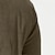 cheap Basic Sweatshirts-Men&#039;s Sweatshirt Black Army Green Blue Brown Khaki Standing Collar Color Block Patchwork Sports &amp; Outdoor Daily Holiday Corduroy Vintage Basic Casual Fall &amp; Winter Clothing Apparel Hoodies