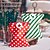 billige Julepynt-24 stk, juleslikposer, røde og grønne bølgede kraftpapirposer i twill, gaveposer til julefest, inklusive klistermærkesæt, navidad, julepynt, forsyninger til små virksomheder, billigste varer til