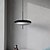 billige Vedhængslys-led pendel 30/50cm moderne restauranter pendel aluminiumslegering enkelhed hængelampe led nordisk kreativ lysekrone til køkken 110-240v