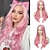 cheap Synthetic Trendy Wigs-White Wigs for Women 26 Inches Long White Wig Synthetic Wig Middle Part Natural Looking White Wavy Wig for Daily Use Halloween Cosplay Wig Christmas Party Wigs