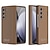 halpa Samsung-kotelot-puhelin Etui Käyttötarkoitus Samsung Galaxy Z Fold 5 Z Fold 4 Takakuori ja näytönsuoja Koko vartalon suoja Tukee langatonta latausta Yhtenäinen väri PC