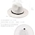 cheap Gothic-Women Belt Buckle Wool Fedora Hat Classic Wide Brim Floppy Felt Panama Hat Punk Gothic Classic Chic Style