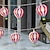 preiswerte LED Lichterketten-10 LEDs/20 LEDs, Weihnachtsdekoration, Eisenkunst, LED-Heißluftballon-Lichterkette, Batteriekasten-Lichterkette für den Innenbereich, kleine bunte Weihnachtsdekorationsleuchte, Weihnachtsbaumanhänger,
