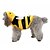 levne Oblečky pro psy-včelí oblečení pohodlné bavlněné fleece transformační šaty roztomilé teplé pruhy s kapucí