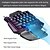 cheap Keyboards-One-Handed Mechanical Gaming Keyboard RGB Backlit Portable Mini Gaming Keypad