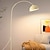 cheap LED Floor Lamp-Arc Lamp - Height Adjustable 180 cm E26/E27 Arc Lamp, Floor Lamp Black White Arc Floor Lamp 110-240V