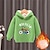 cheap Hoodies &amp; Sweatshirts-Kids Unisex Hoodie Letter Long Sleeve Pocket Spring Fall Winter Active Daily Cotton School Casual
