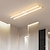 billige Loftslys-led loftslampe 3 farver 48/58/78 cm linjedesign geometriske former loftslamper led loftslampe egnet til korridor soveværelse korridor 110-240v