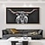 olcso Állatos festmények-mintura kézzel készített absztrakt állatok bika olajfestmények vászonra fal művészeti dekoráció modern kép lakberendezéshez hengerelt keret nélküli feszítetlen festmény