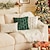 cheap Holiday Cushion Cover-Christmas Soft Plush Throw Pillow Cover Xmas Emboidery Tree Pattern for Party Livingroom Bedroom Sofa Couch